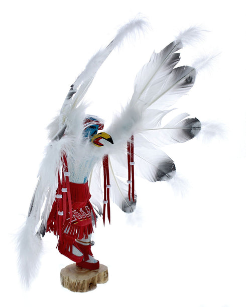 Native American Navajo Indian Eagle Kachina Doll NX11458